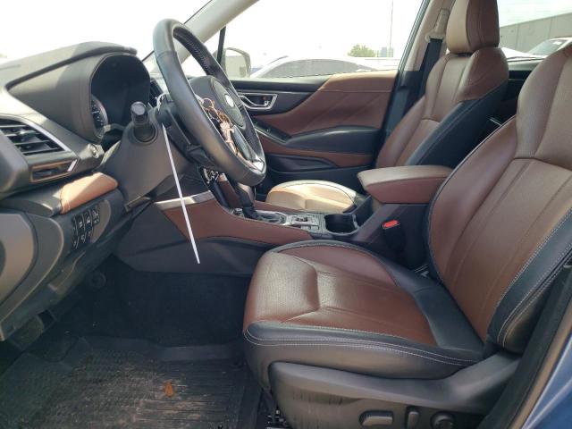 JF2SKARC6NH445682 - 2022 SUBARU FORESTER TOURING 蓝色 照片 7