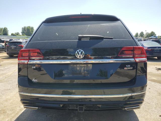 1V2XR2CA8KC620969 - 2019 VOLKSWAGEN ATLAS SE Чорний фото 6