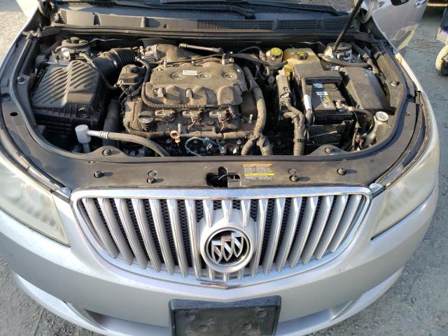 1G4GE5GV2AF214724 - 2010 BUICK LACROSSE CXS SILVER photo 11
