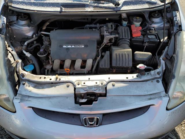 JHMGD37647S056583 - 2007 HONDA FIT S ნაცრისფერი ფოტო 11