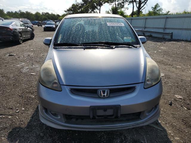 JHMGD37647S056583 - 2007 HONDA FIT S ნაცრისფერი ფოტო 5
