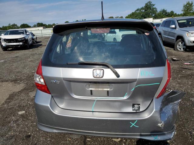 JHMGD37647S056583 - 2007 HONDA FIT S ნაცრისფერი ფოტო 6