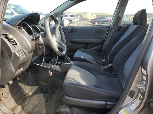 JHMGD37647S056583 - 2007 HONDA FIT S ნაცრისფერი ფოტო 7