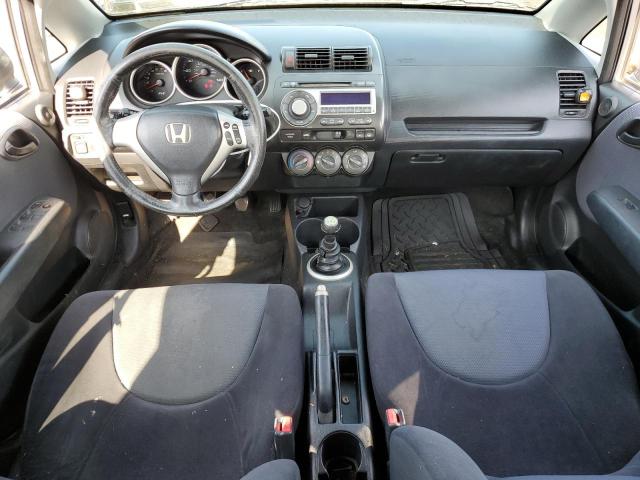 JHMGD37647S056583 - 2007 HONDA FIT S ნაცრისფერი ფოტო 8