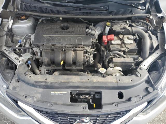3N1AB7AP7KY207175 - 2019 NISSAN SENTRA S ვერცხლისფერი ფოტო 11