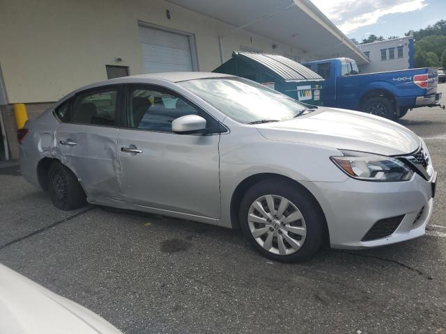 3N1AB7AP7KY207175 - 2019 NISSAN SENTRA S ვერცხლისფერი ფოტო 4