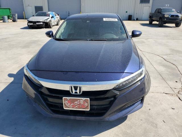 1HGCV1F91JA050493 - 2018 HONDA ACCORD TOURING ლურჯი ფოტო 5