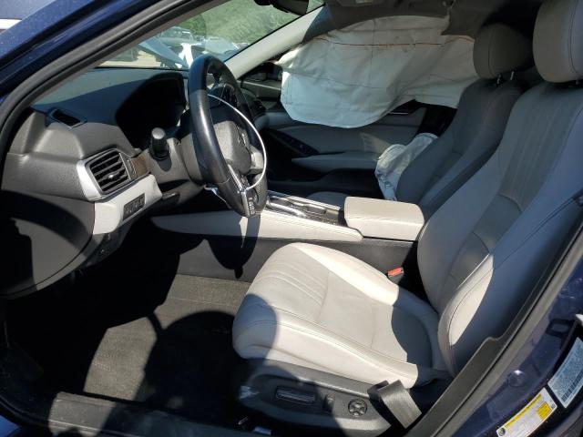 1HGCV1F91JA050493 - 2018 HONDA ACCORD TOURING ლურჯი ფოტო 7