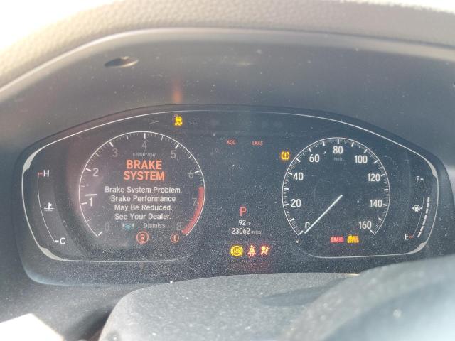 1HGCV1F91JA050493 - 2018 HONDA ACCORD TOURING ლურჯი ფოტო 9