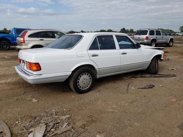 WDBCA24D7MA573088 - 1991 MERCEDES-BENZ 300 SE WHITE photo 3