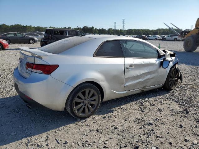 KNAFW6A3XC5598638 - 2012 KIA FORTE SX SILVER photo 3