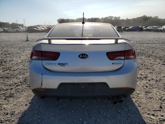 KNAFW6A3XC5598638 - 2012 KIA FORTE SX SILVER photo 6