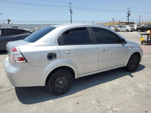 KL1TD56638B023242 - 2008 CHEVROLET AVEO BASE Gümüş foto 3