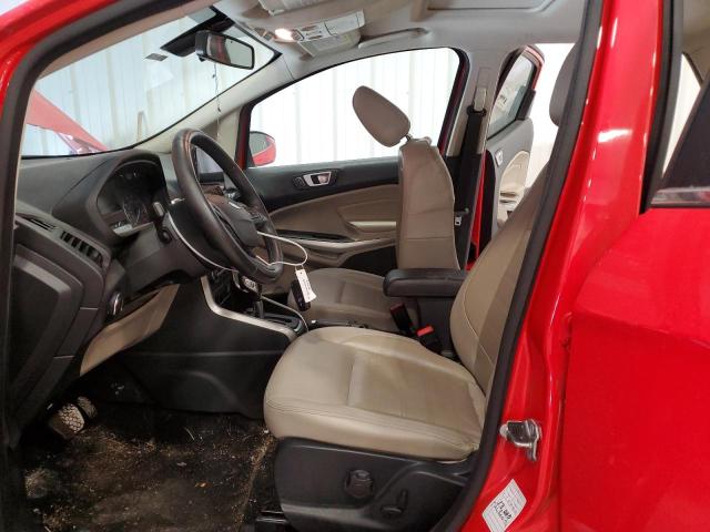 MAJ6S3KL4LC367568 - 2020 FORD ECOSPORT TITANIUM RED photo 7