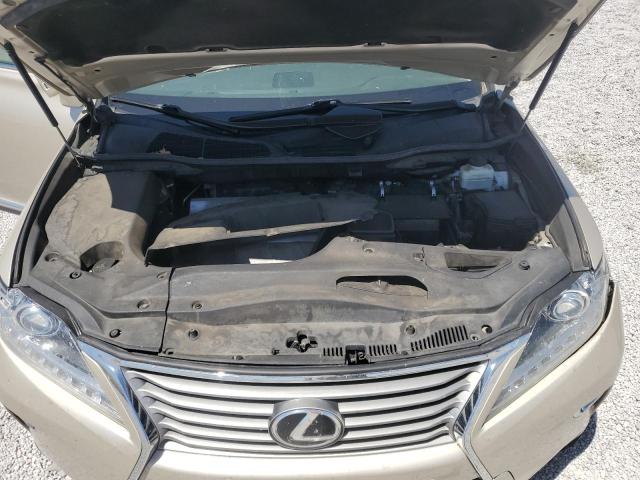 2T2BK1BA8EC229968 - 2014 LEXUS RX 350 BASE ოქროსფერი ფოტო 11