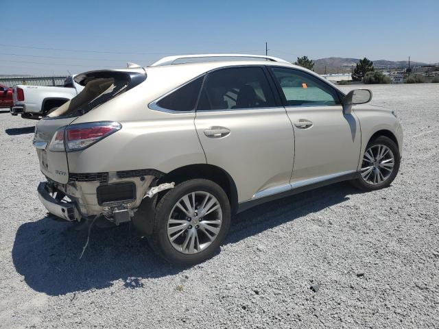 2T2BK1BA8EC229968 - 2014 LEXUS RX 350 BASE ოქროსფერი ფოტო 3