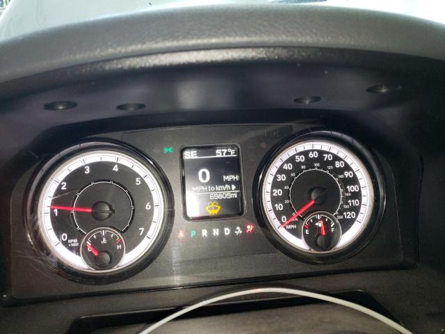 1C6RR7GG8JS307132 - 2018 RAM 1500 SLT Արծաթագույն լուսանկար 9