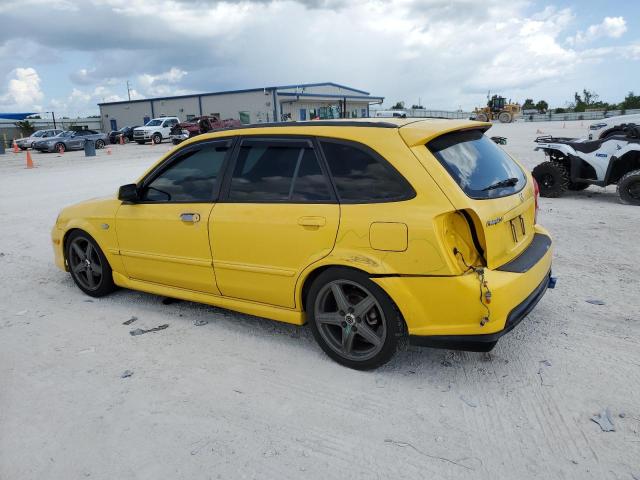 JM1BJ245331137309 - 2003 MAZDA PROTEGE PR5 黄色 照片 2