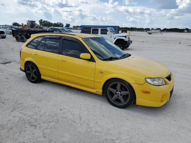 JM1BJ245331137309 - 2003 MAZDA PROTEGE PR5 黄色 照片 4
