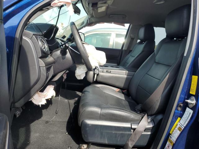 5TFRM5F18FX092872 - 2015 TOYOTA TUNDRA DOUBLE CAB SR/SR5 BLUE photo 7