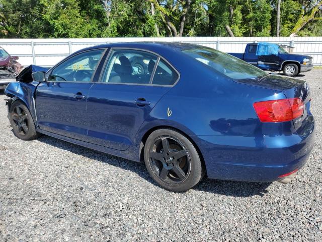 3VW2K7AJ0EM257986 - 2014 VOLKSWAGEN JETTA BASE 蓝色 照片 2