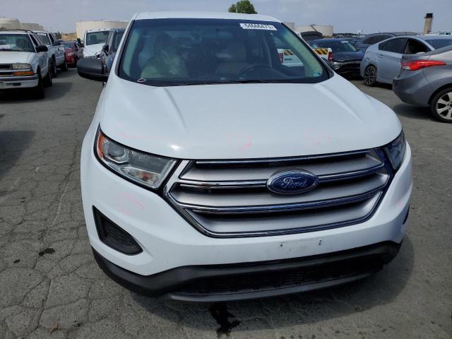 2FMPK3G97GBB19196 - 2016 FORD EDGE SE WHITE photo 5