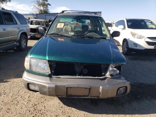 JF1SF6558YH715223 - 2000 SUBARU FORESTER S GREEN photo 5