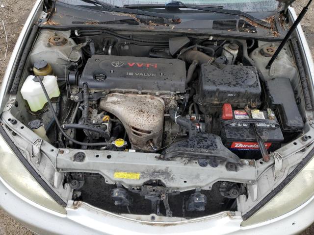 4T1BE32K93U204833 - 2003 TOYOTA CAMRY LE SILVER photo 11