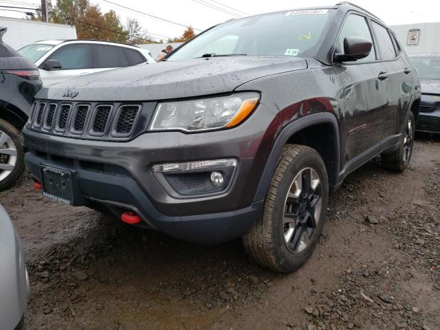 3C4NJDDB0JT441900 - 2018 JEEP COMPASS TRAILHAWK BLACK photo 2