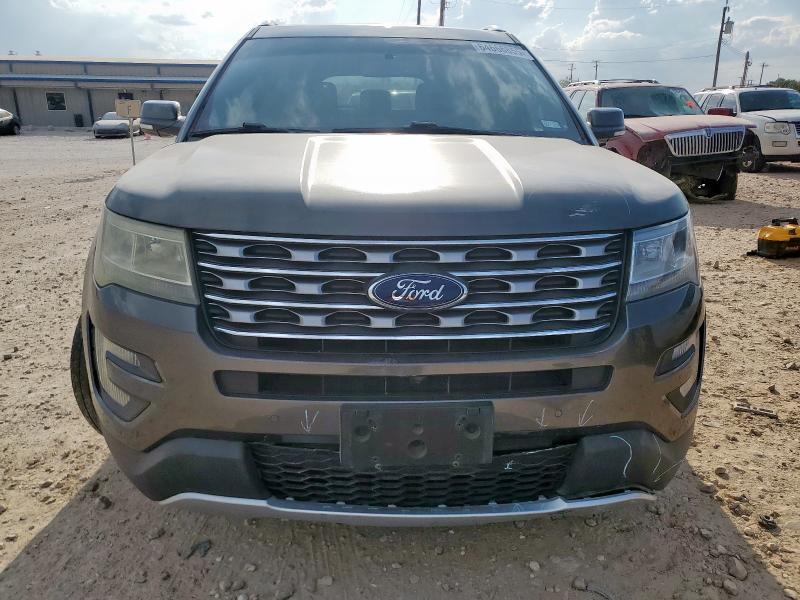 1FM5K7F86GGA24791 - 2016 FORD EXPLORER LIMITED ნაცრისფერი ფოტო 5