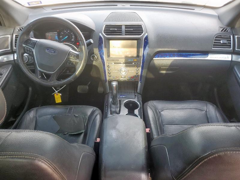 1FM5K7F86GGA24791 - 2016 FORD EXPLORER LIMITED ნაცრისფერი ფოტო 8