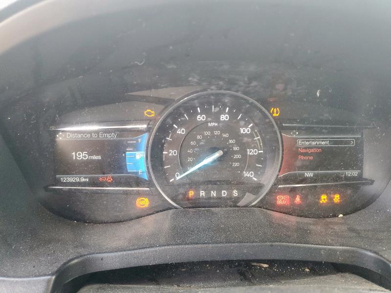 1FM5K7F86GGA24791 - 2016 FORD EXPLORER LIMITED ნაცრისფერი ფოტო 9