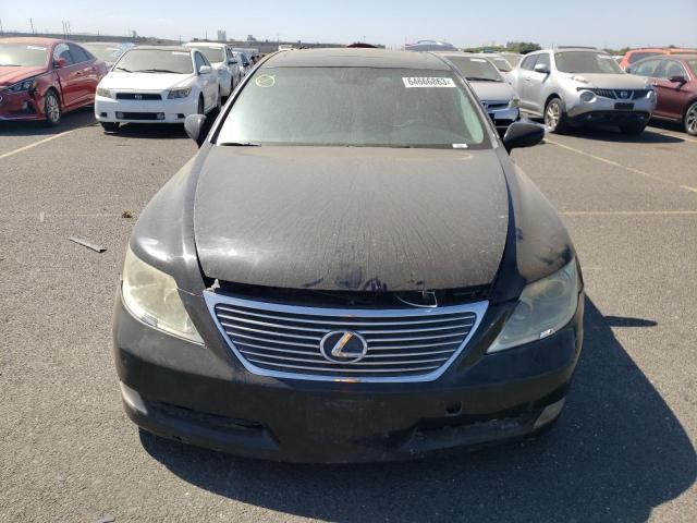 JTHGL46F185028816 - 2008 LEXUS LS 460L BLACK photo 5