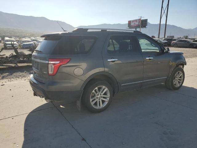 1FM5K8D80FGC42958 - 2015 FORD EXPLORER XLT GRAY photo 3