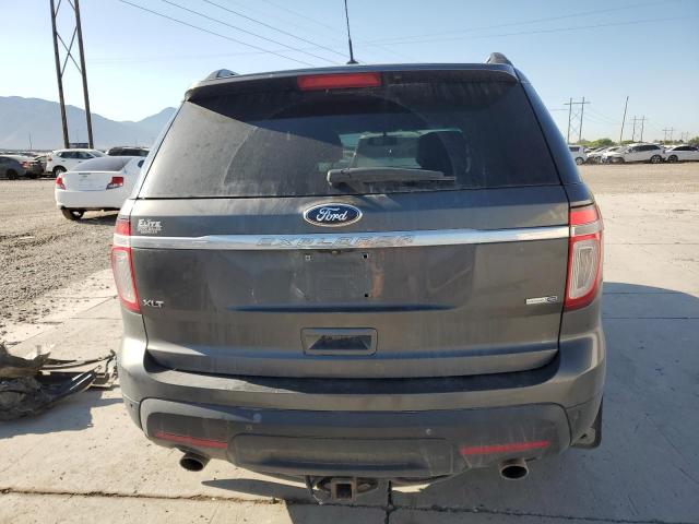 1FM5K8D80FGC42958 - 2015 FORD EXPLORER XLT GRAY photo 6