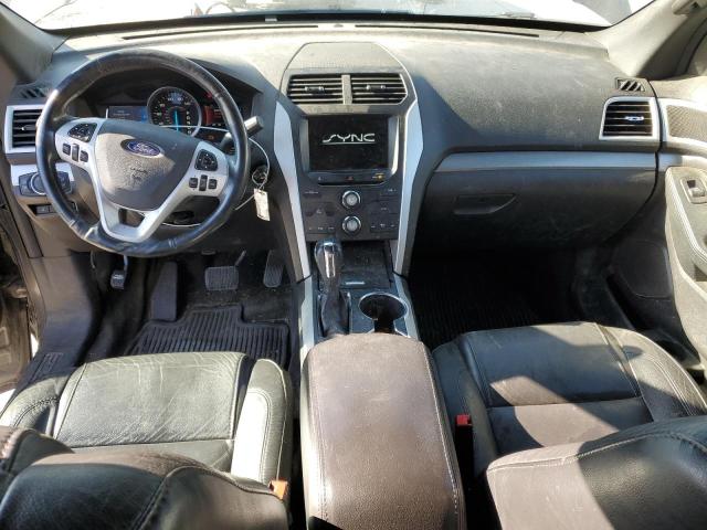 1FM5K8D80FGC42958 - 2015 FORD EXPLORER XLT GRAY photo 8