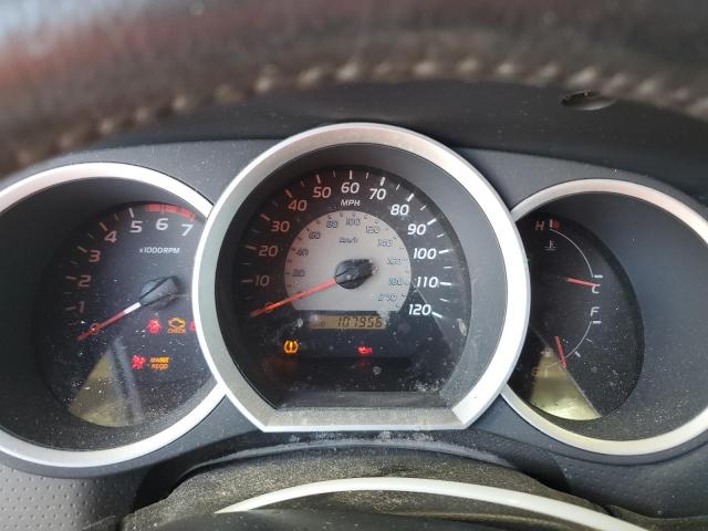 3TMJU62N37M042321 - 2007 TOYOTA TACOMA DOUBLE CAB PRERUNNER RED photo 9