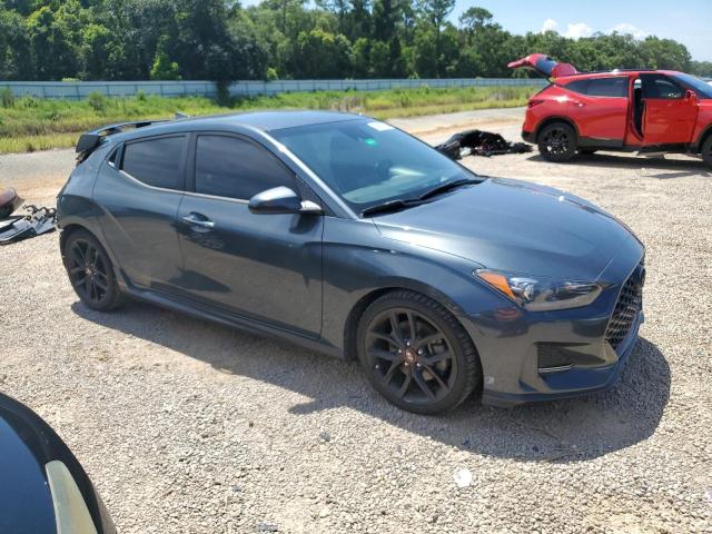 KMHTH6AB4KU019019 - 2019 HYUNDAI VELOSTER TURBO GRAY photo 4
