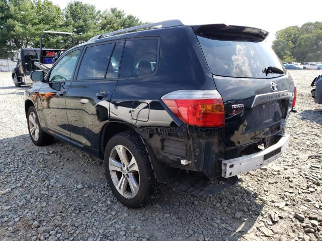 JTEES43A882107580 - 2008 TOYOTA HIGHLANDER SPORT BLACK photo 2