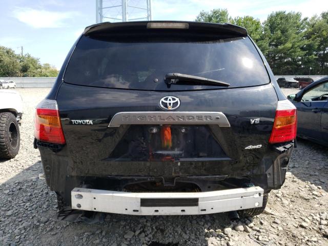 JTEES43A882107580 - 2008 TOYOTA HIGHLANDER SPORT BLACK photo 6