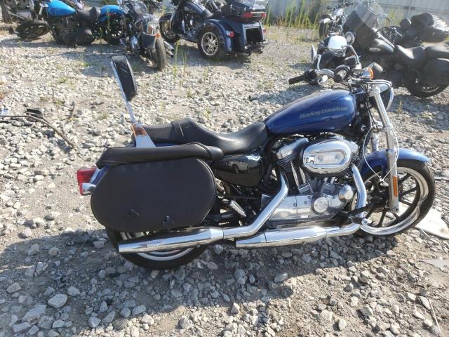 1HD4CR216GC415186 - 2016 HARLEY-DAVIDSON XL883 SUPERLOW BLUE photo 4