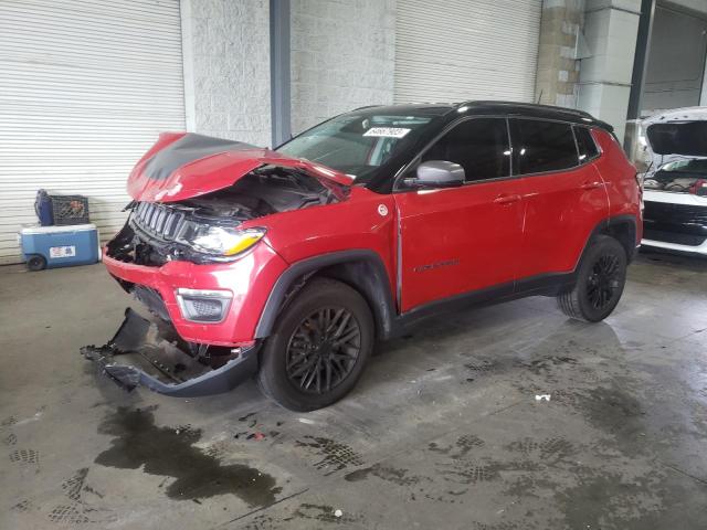 3C4NJDDB8JT234767 - 2018 JEEP COMPASS TRAILHAWK RED photo 1