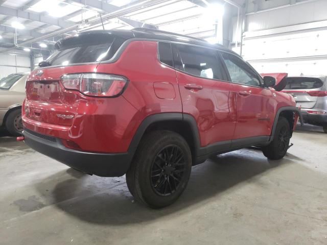 3C4NJDDB8JT234767 - 2018 JEEP COMPASS TRAILHAWK RED photo 3