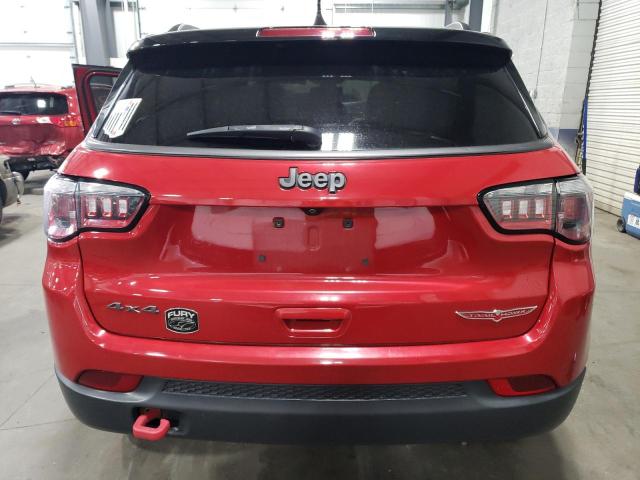 3C4NJDDB8JT234767 - 2018 JEEP COMPASS TRAILHAWK RED photo 6