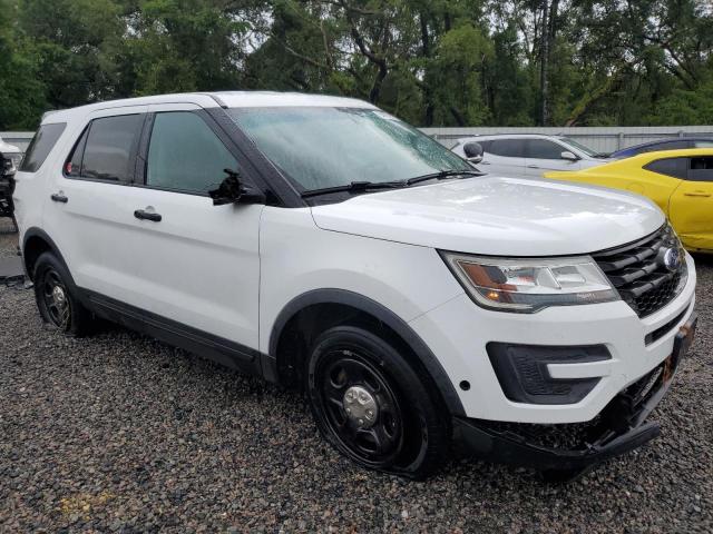 1FM5K8AR5GGC26110 - 2016 FORD EXPLORER POLICE INTERCEPTOR WHITE photo 4