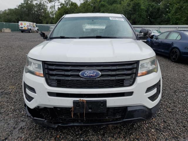 1FM5K8AR5GGC26110 - 2016 FORD EXPLORER POLICE INTERCEPTOR WHITE photo 5