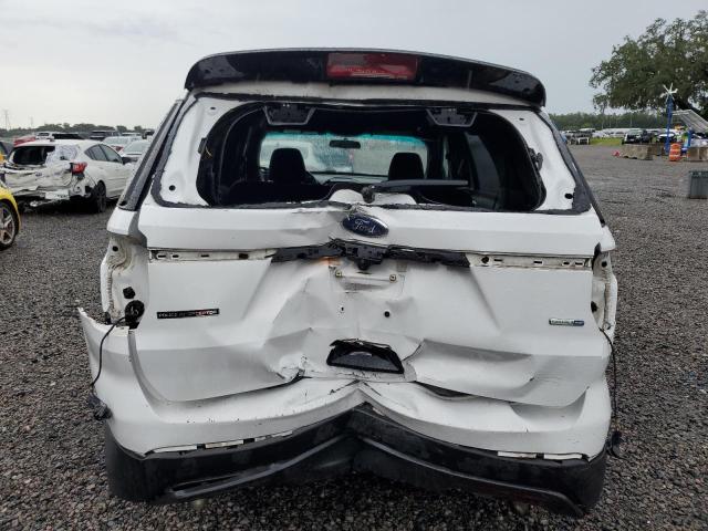 1FM5K8AR5GGC26110 - 2016 FORD EXPLORER POLICE INTERCEPTOR WHITE photo 6