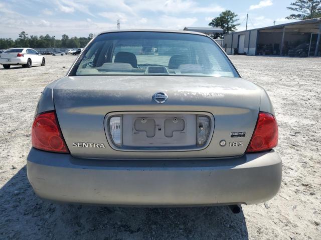 3N1CB51D14L891238 - 2004 NISSAN SENTRA 1.8 TAN photo 6