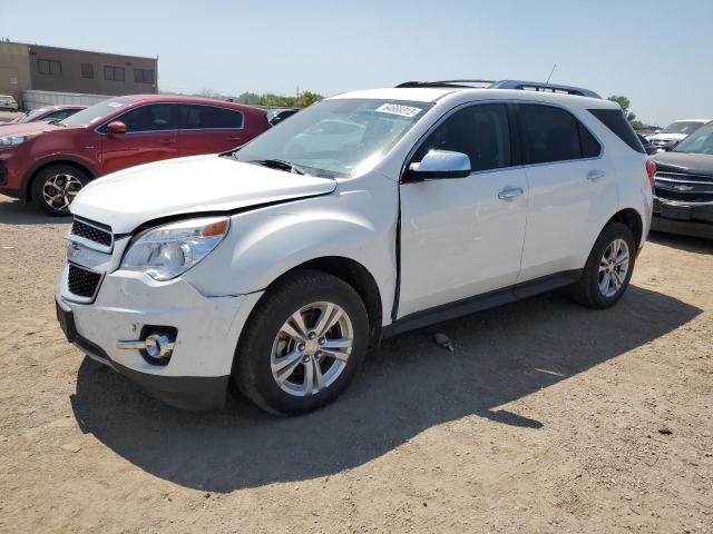 2GNFLGE58C6332964 - 2012 CHEVROLET EQUINOX LTZ WHITE photo 1