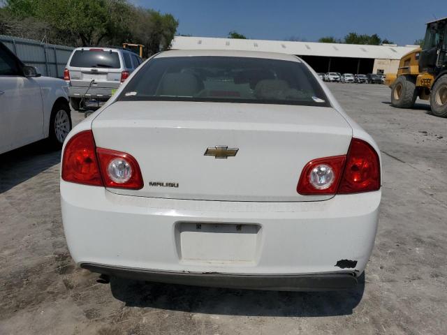 1G1ZA5EUXCF399040 - 2012 CHEVROLET MALIBU LS WHITE photo 6